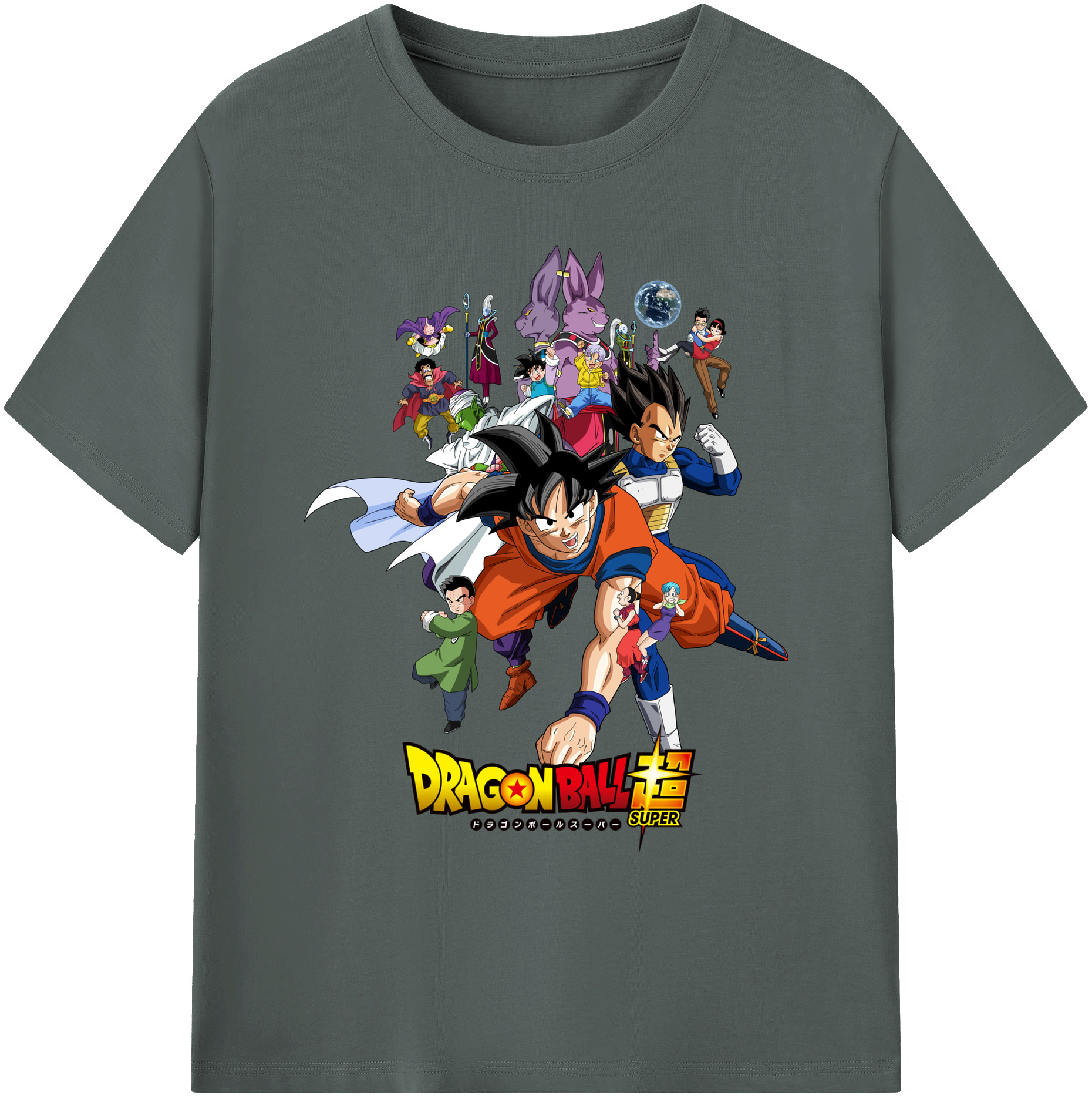（画像用） ドラゴンボール DRAGON BALL 綿100％ メンズ半袖Tシャツ｜肌触りやわらか＆通気性